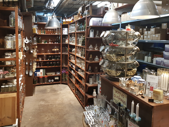 Lagerverkauf Bottles & Glashaus